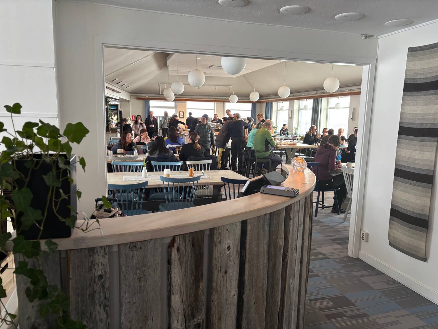 Salle à manger de la station STF Abisko